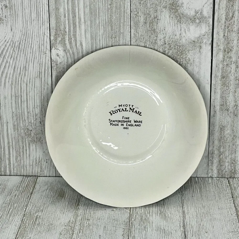 Vintage MYOTT STAFFORDSHIRE Royal Mail Multicolor Bowl